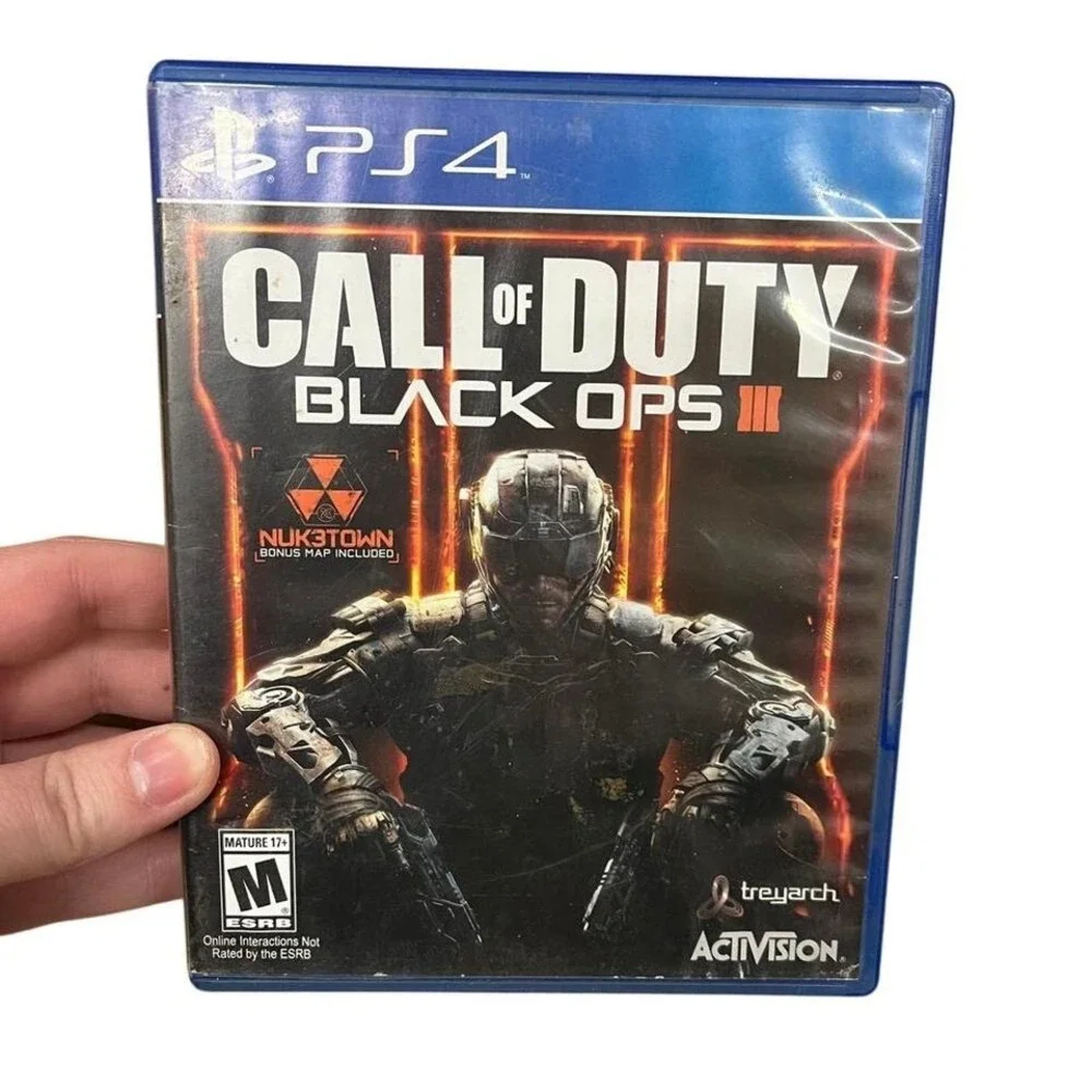 Call of Duty: Black Ops 3 III Sony PS4 PLAYSTATION 4 MINT